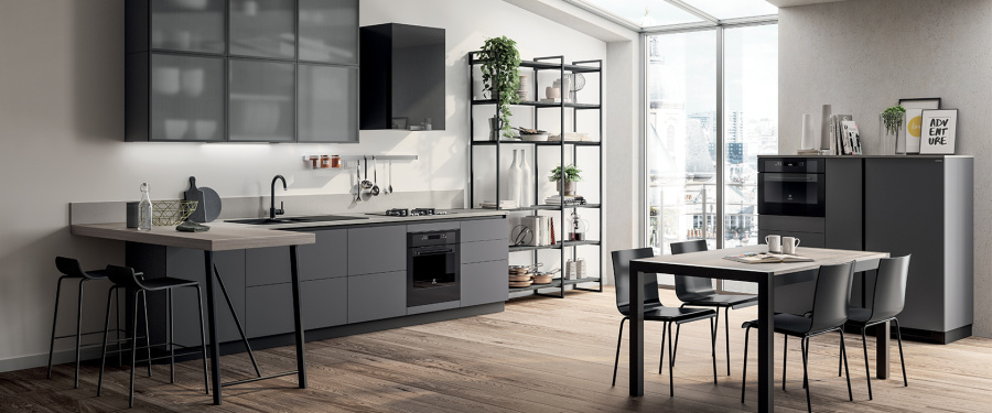 Фото Кухня Scavolini Evolution прямая 330 см