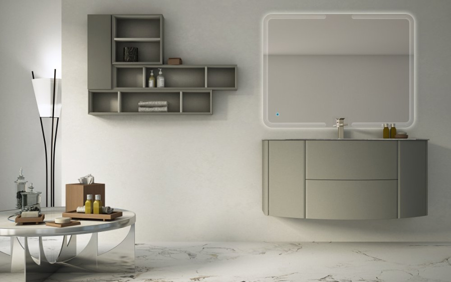 Фото Тумба под раковину Cezares Eden 54407, Grigio talpa opaco