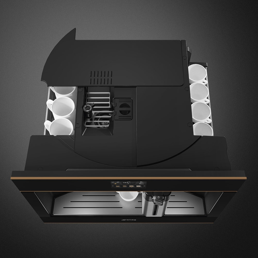 Фото Автоматическая кофемашина Smeg CMS4604NR