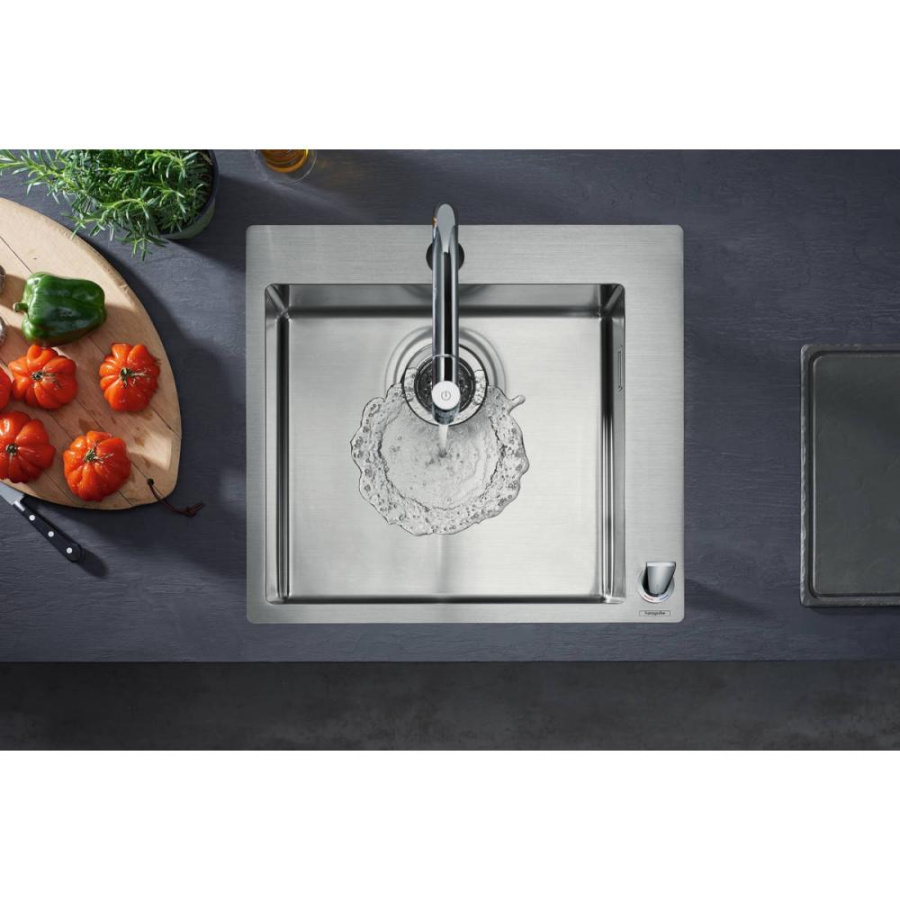 Фото Кухонная комбинация hansgrohe C71-F450-06 43201800 сталь