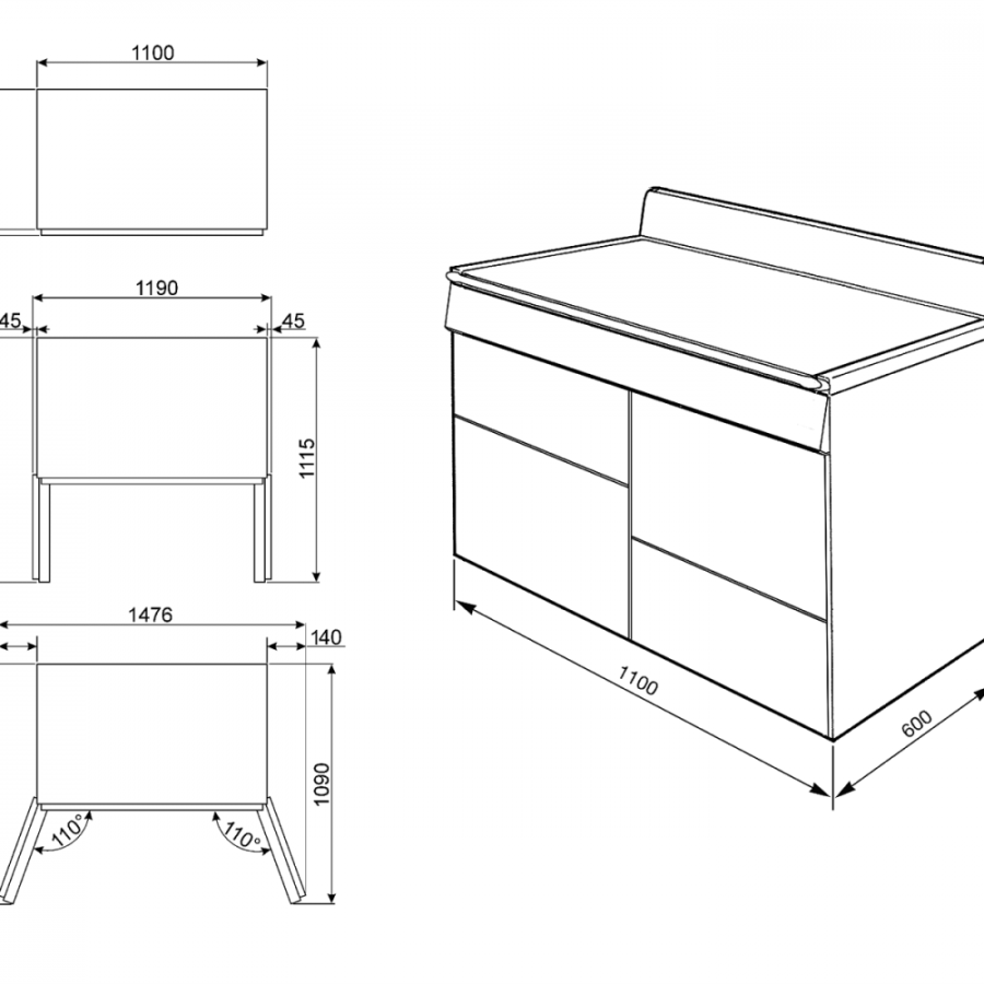 Фото Варочный центр Smeg TR4110P1