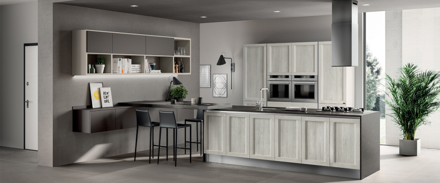 Фото Кухня Scavolini Evolution прямая 330 см