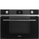 Фото Комбинированный духовой шкаф с функцией СВЧ Smeg SF4102MCN
