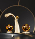 Фото Смеситель для раковины JORGER FLORALE CRYSTAL 600.30.300.000.11