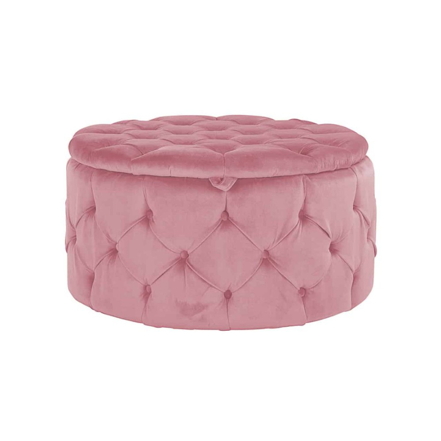 Фото Пуф Lulu Pink Velvet