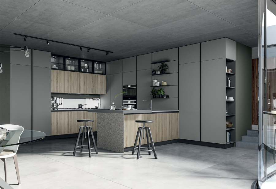 Фото Кухня Arredo3 Round прямая