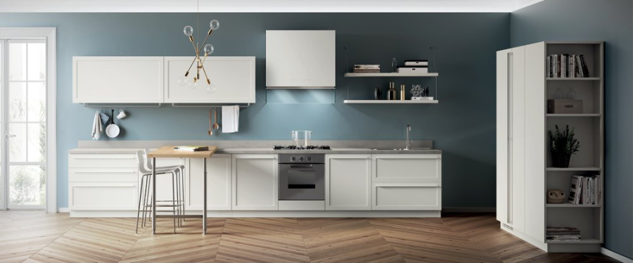 Фото Кухня Scavolini Carattere прямая 360 см
