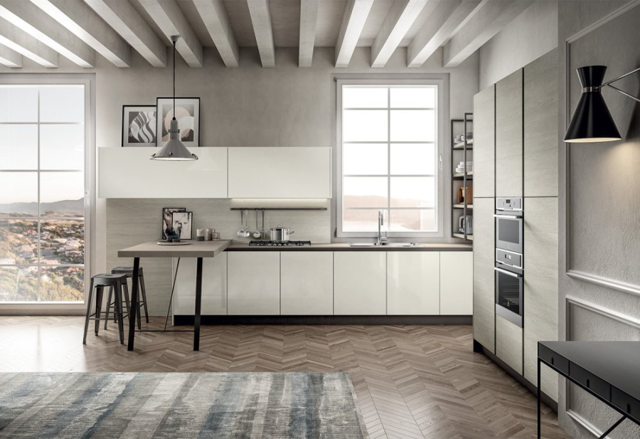 Фото Кухня Arredo3 Cloe прямая