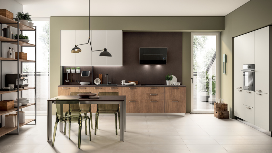 Фото Кухня Scavolini Sax прямая 300 см