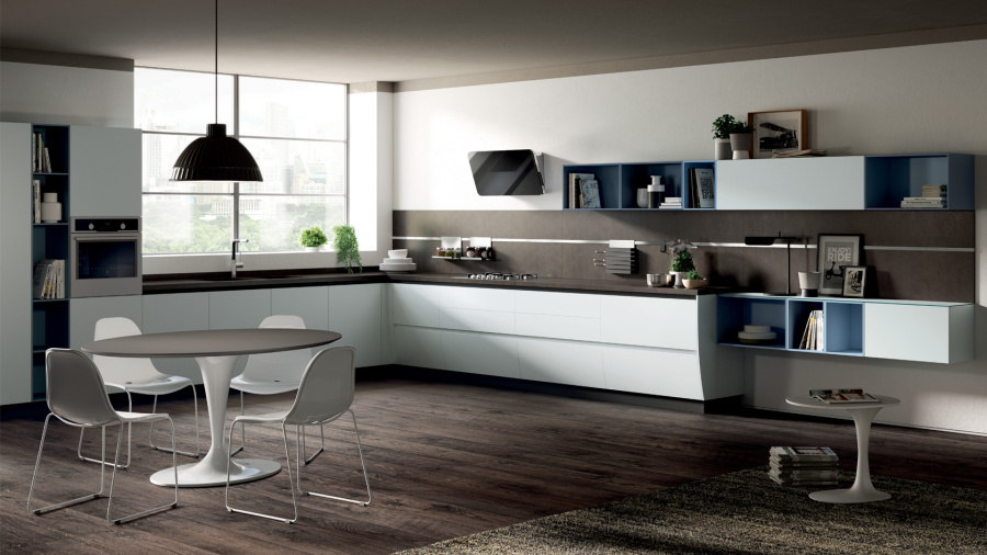 Фото Кухня Scavolini Flux Swing прямая 393 см