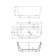 Фото Акриловая ванна Vincea 180x80 VBT-421-1800