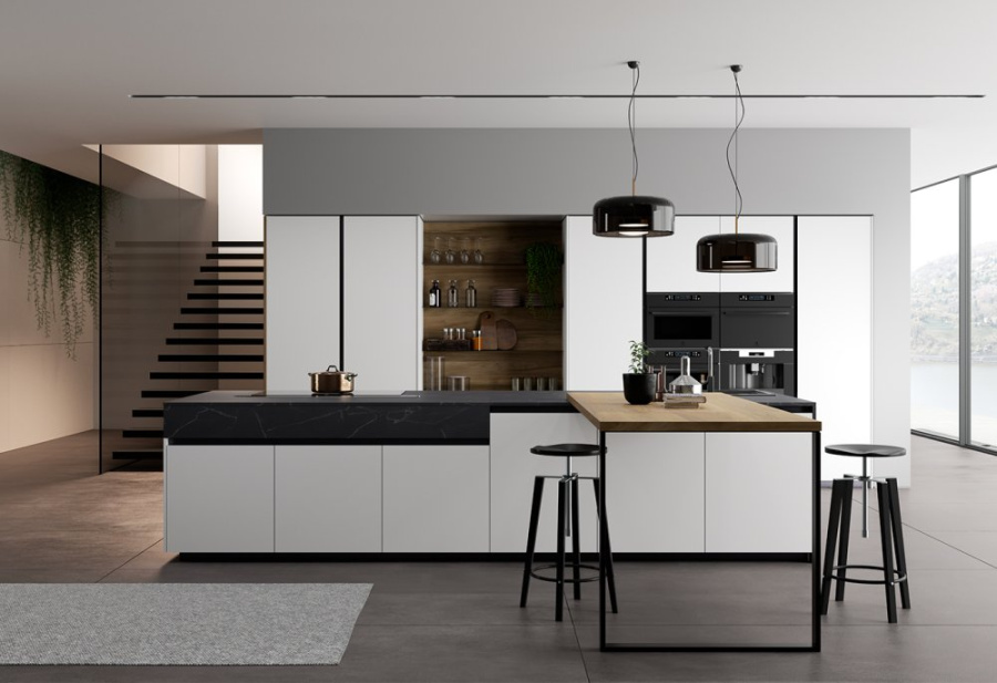 Фото Кухня Arredo3 Glass 2.0 прямая