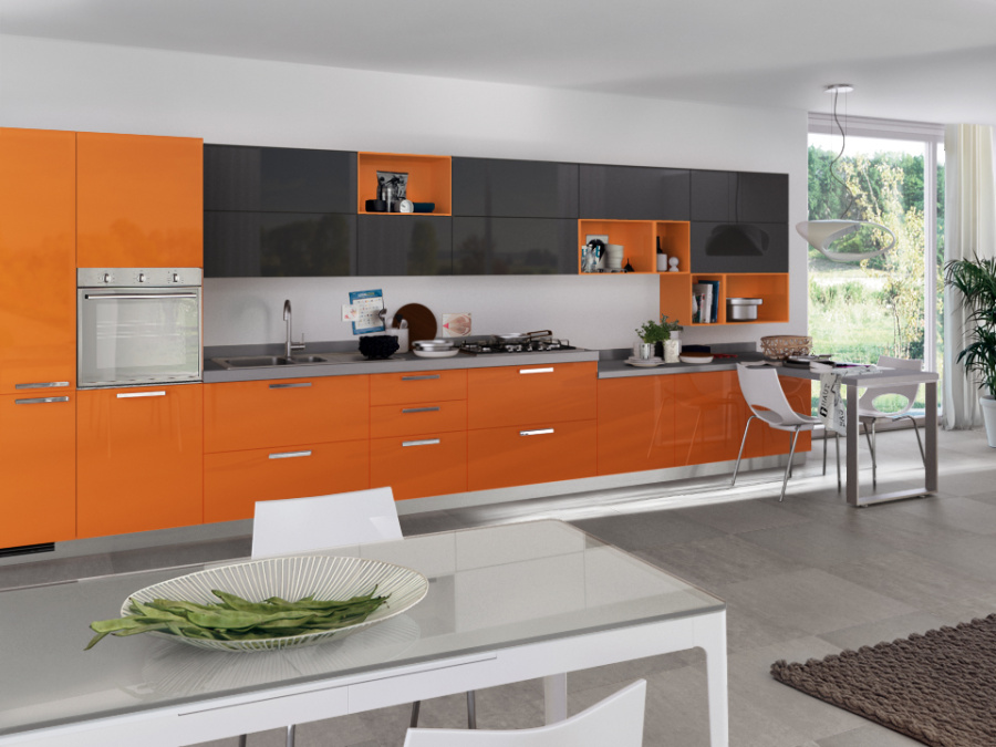 Фото Кухня Scavolini Sax прямая 300 см