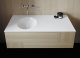 Фото Тумба с раковиной Burgbad Coco 120 SFHR120 L F2853 C0001*1 дуб натуральный