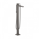 Фото Смеситель для ванны hansgrohe Metropol 32532340 шлифованный черный хром