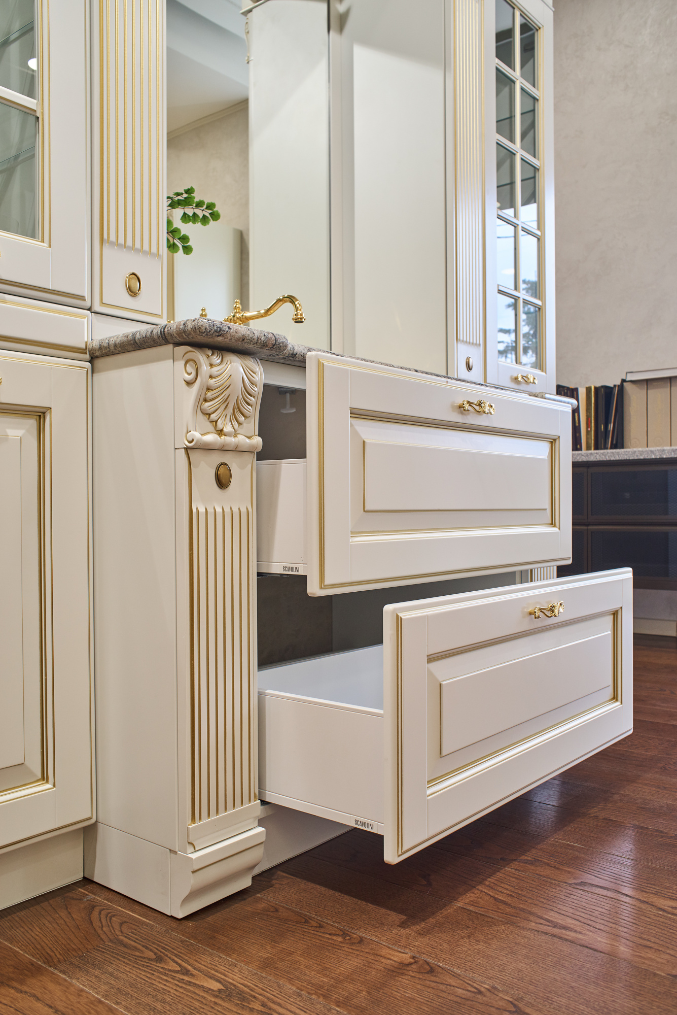 Фото Комплект мебели для ванной комнаты SCAVOLINI Baltimora