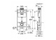 Фото Инсталляция для унитаза Grohe Rapid SL 38586001