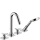 Фото Смеситель для ванны Axor Citterio M 34446000 хром