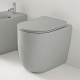Фото Унитаз приставной Kerasan Nolita 531859 Grigio matt